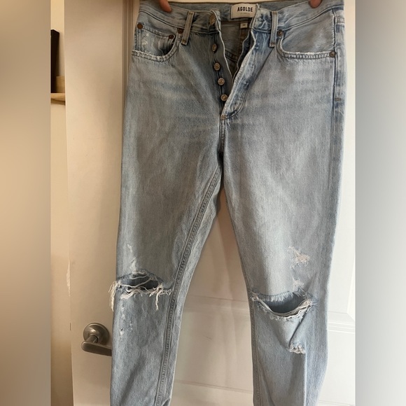 Riley High Rise Straight Crop in Shatter
AGOLDE - Picture 3 of 4